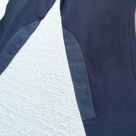 Gatsby Girl Vintage Navy Blue Equestrian Breeches Pants Adjustable - Women’s 34 - Picture 2 of 12